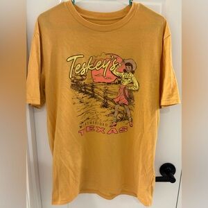 Teskey’s Western Graphic T-Shirt - Mustard